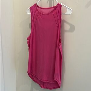 Lululemon Athletica Vibrant Pink Tank Top